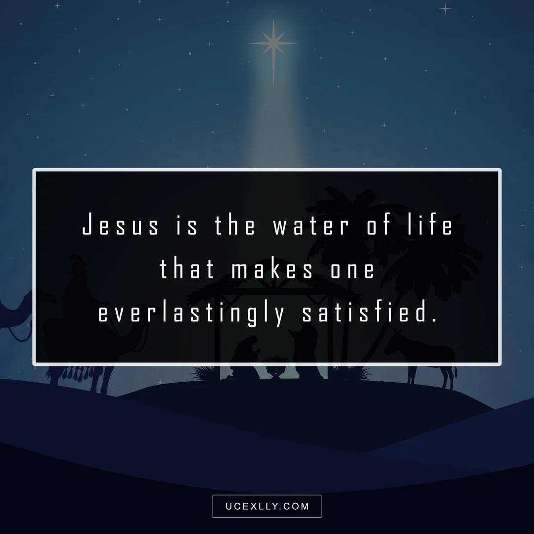 Who is the water of life?